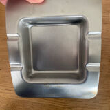Vintage stainless steel ashtray and pocket tray