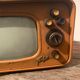 Télévision portable vintage années 60 1960