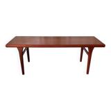 table basse en teck, Danemark années 60