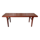 table basse en teck, Danemark années 60