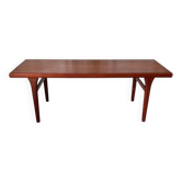 table basse en teck, Danemark années 60