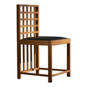 Chaise inspirée de Charles Rennie Mackintosh (noir)