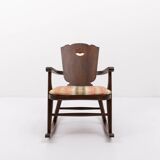 Mid-Century Scandinavian rocking chair