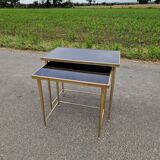 Nesting side coffee table