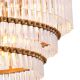 Eichholtz Scottsdale Chandelier in antique brass and glass