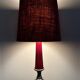 Leather lamp The tanner 60s/70s