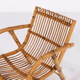 1970's Italian Design Rattan Indoor/Outdoor Set