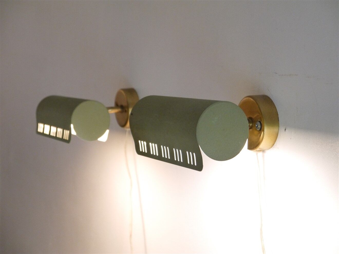 Paire d'applique scandinave de Falkenberg 1960