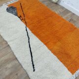Azilal Berber rug in handmade wool 245 X 152 CM