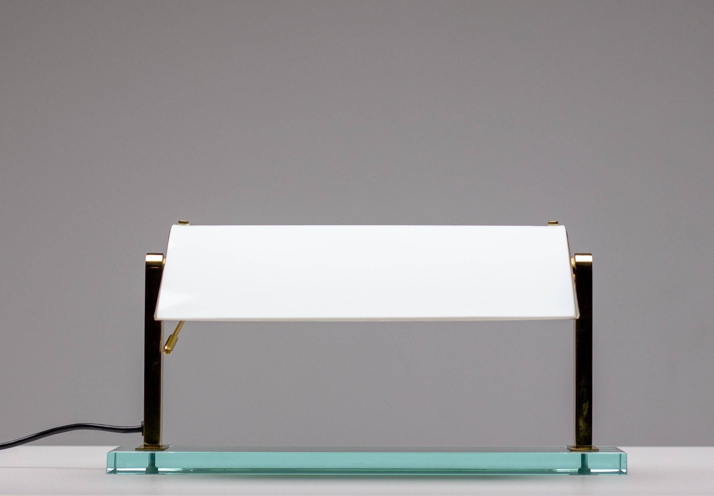 Desk lamp 0836 by Pietro Chiesa for Fontana Arte