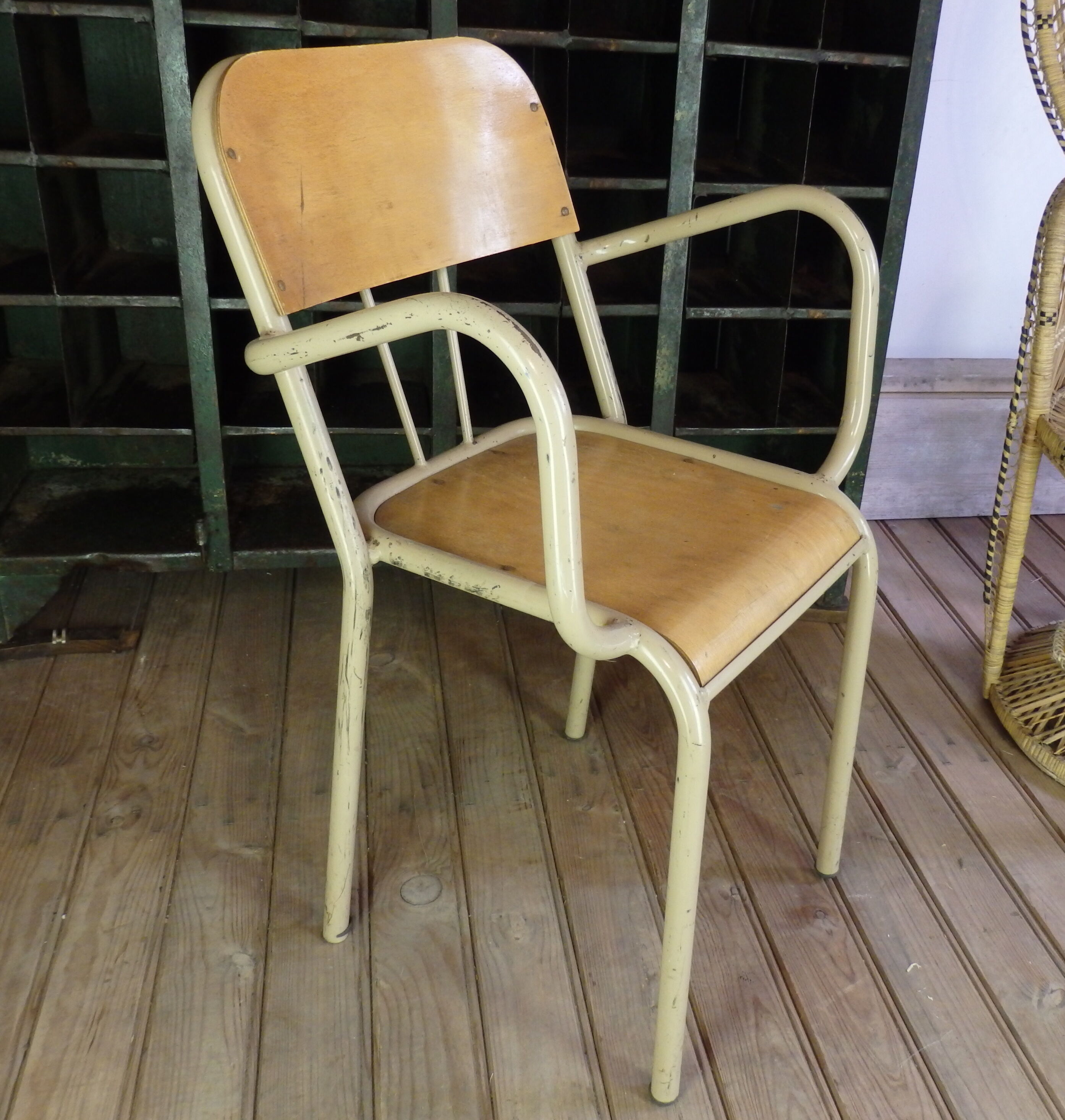 School chair / school chair with armrests 1960