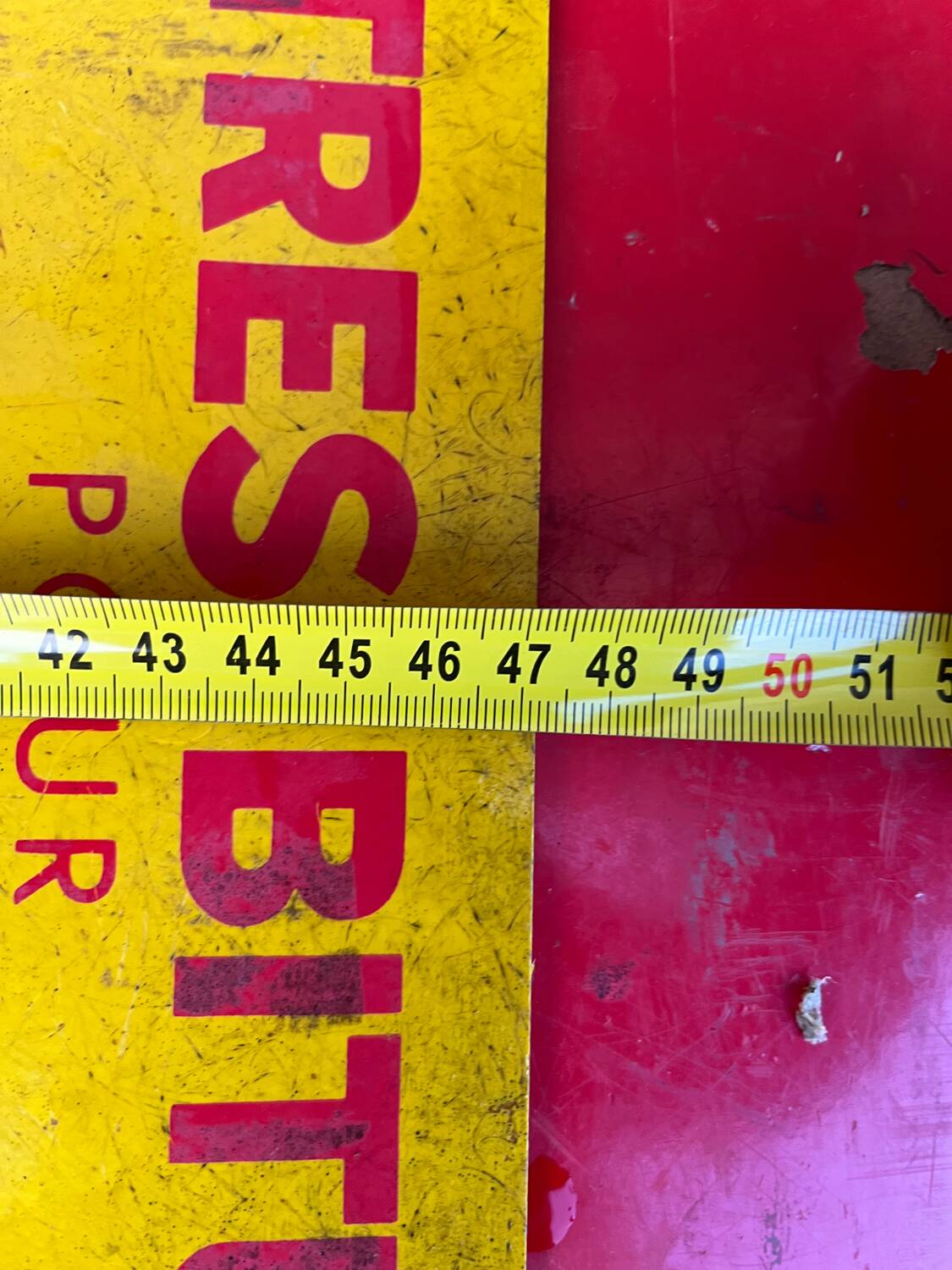 Fiberglass advertising