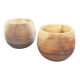 Paire de votives en onyx