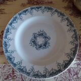 Flat plates ironstone Lunéville K&G