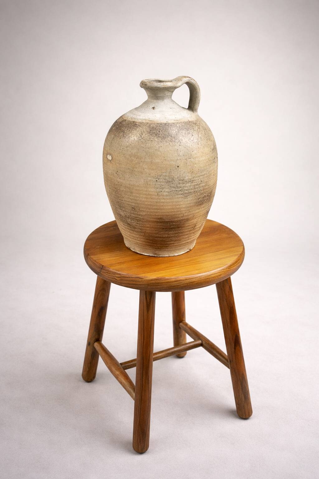 Small antique terracotta jar – Provençal spirit – early 20th century