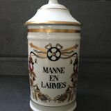 Porcelain pharmacy pot