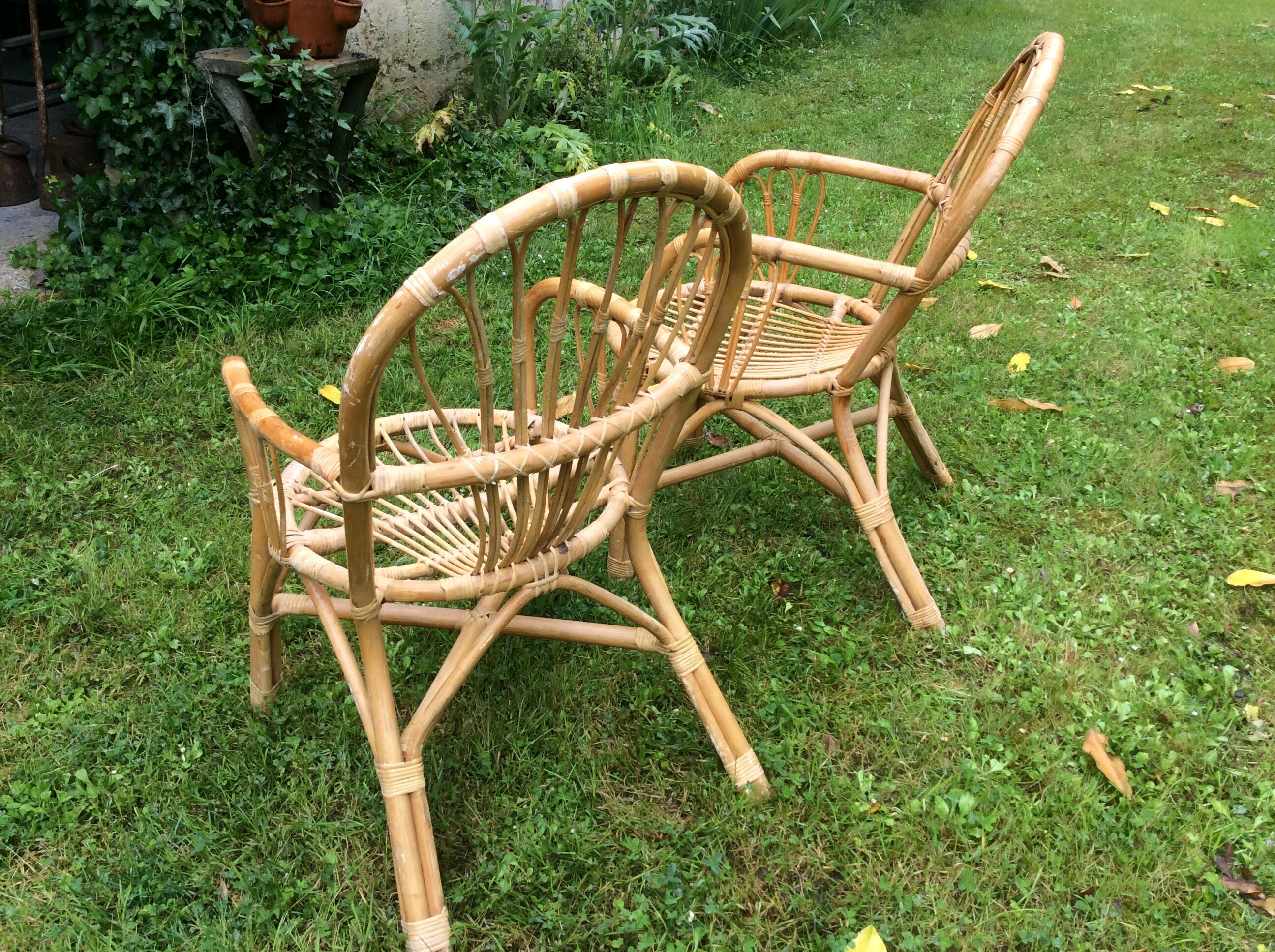 Rattan chairs