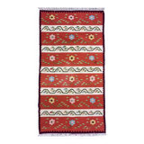 1950s Moldavian Kilim Runner Rug 96 x 200 cm