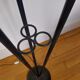 Lampadaire 3 branches Arlus Lunel laiton et métal noir