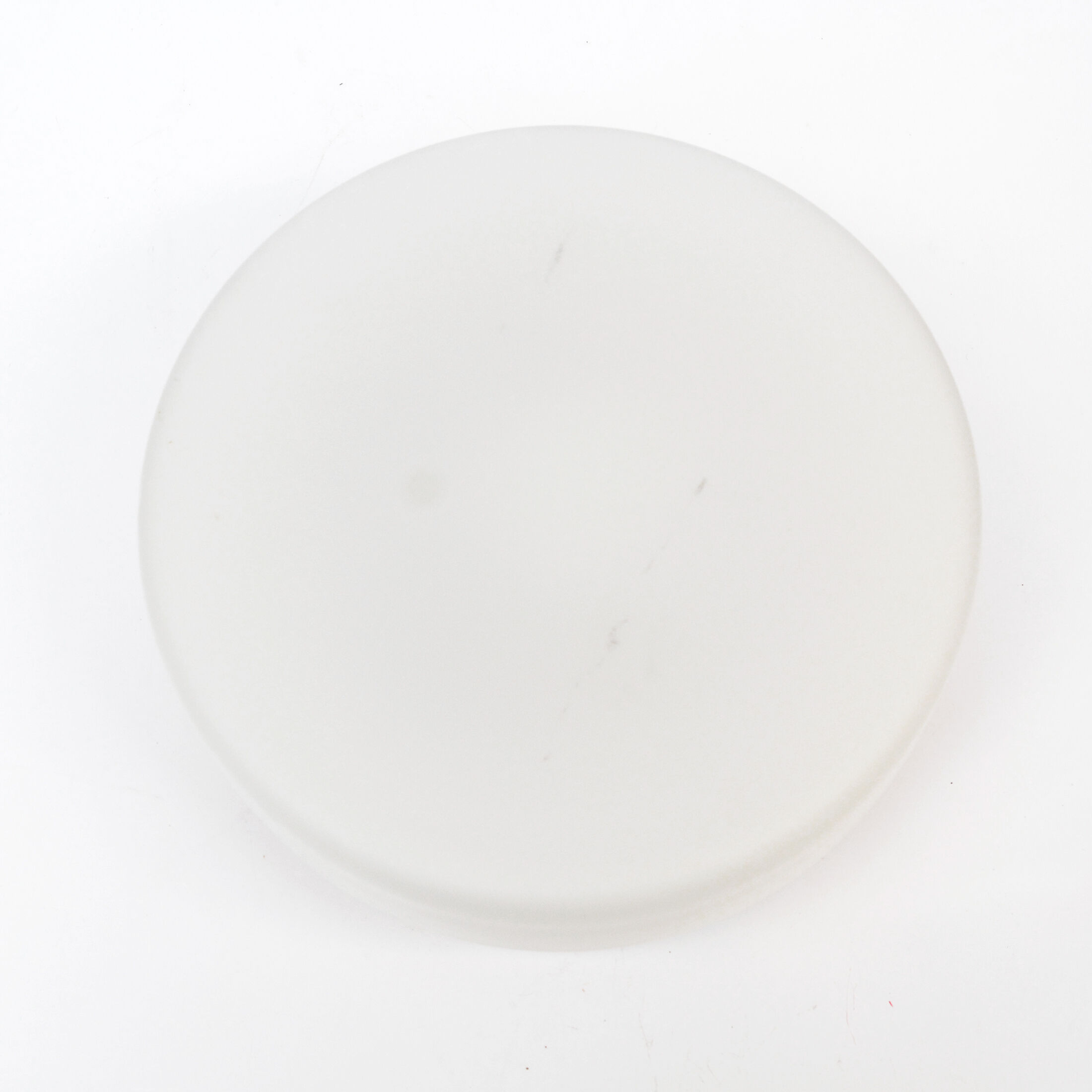 1970s Scandinavian modern White glass plafond, Hustadt Leuchten, Germany