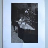 "piano pianist" original anonymous black & white photo