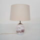 Michael Bang "Sakura" glass table light for Holmegaard, Denmark 1980's