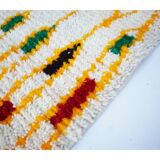 Colorful Berber Carpet 207 X 74cm