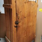 antique Wardrobe Vintage wardrobe made in a wooden crate