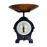 Vintage EKS cast iron scale