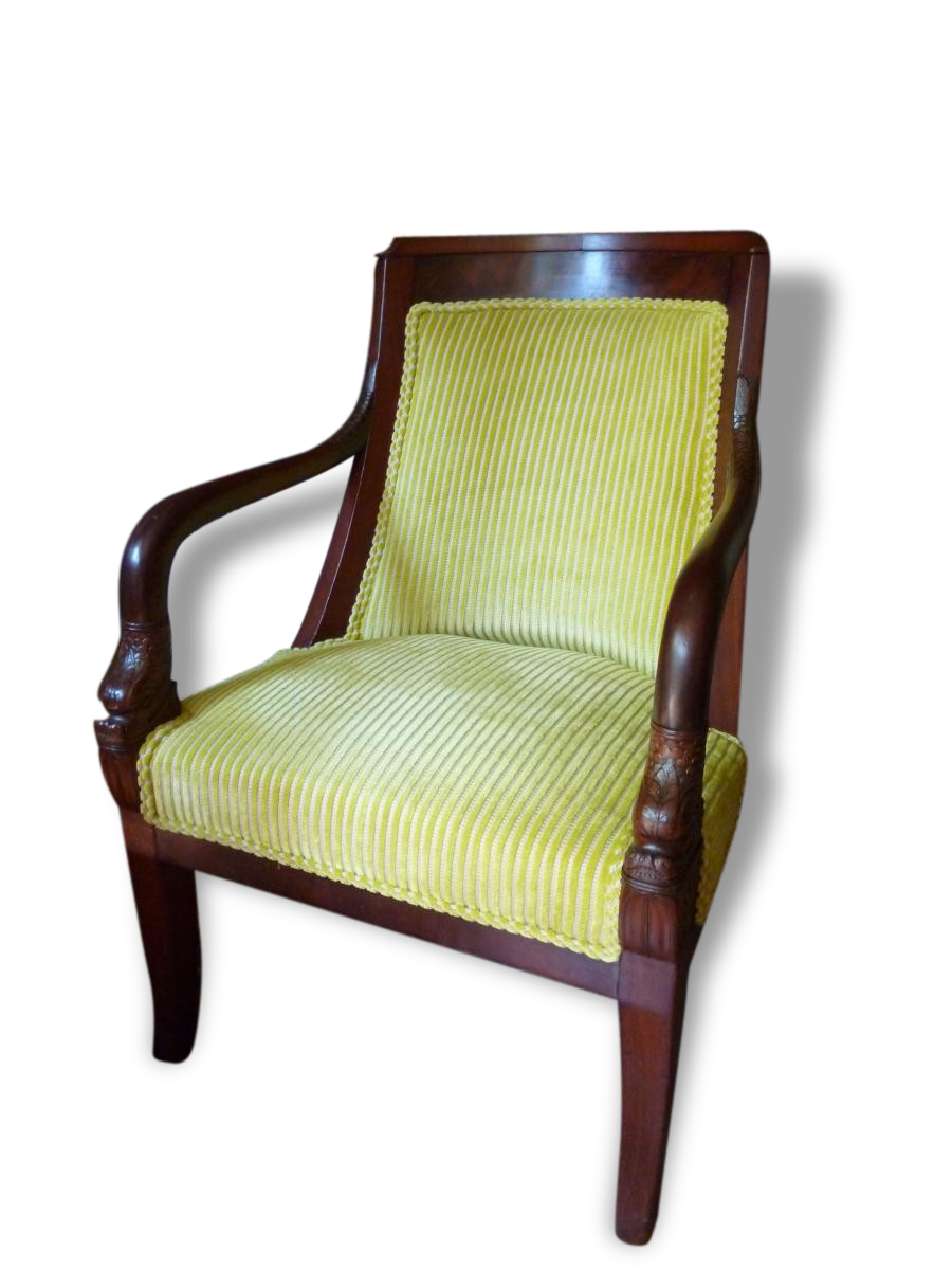 Fauteuil Gondole époque Empire