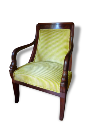 Fauteuil gondole époque - empire