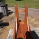 Pine bench