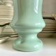 Water green opaline vase