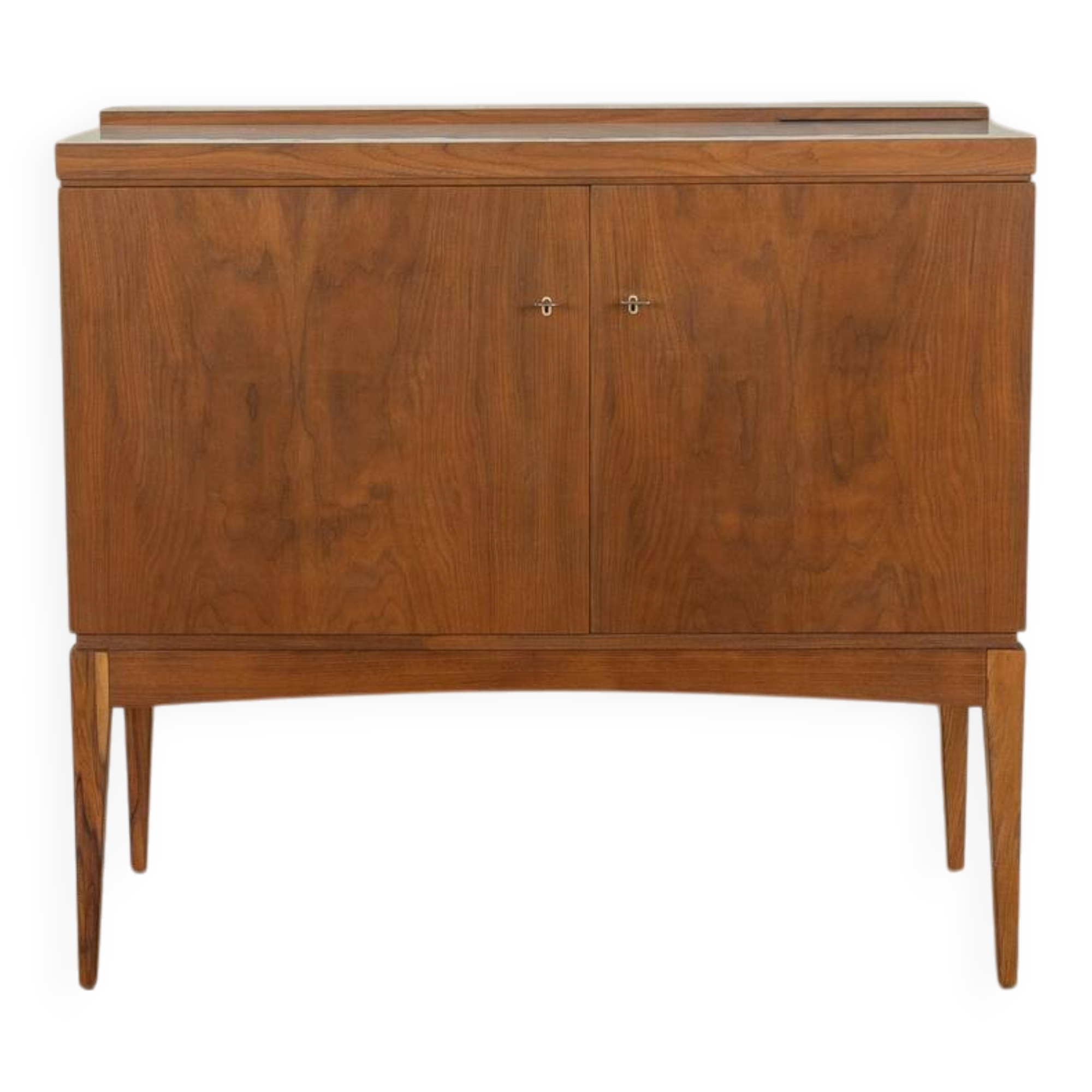 Unique Home Bar in a Dresser, 60s