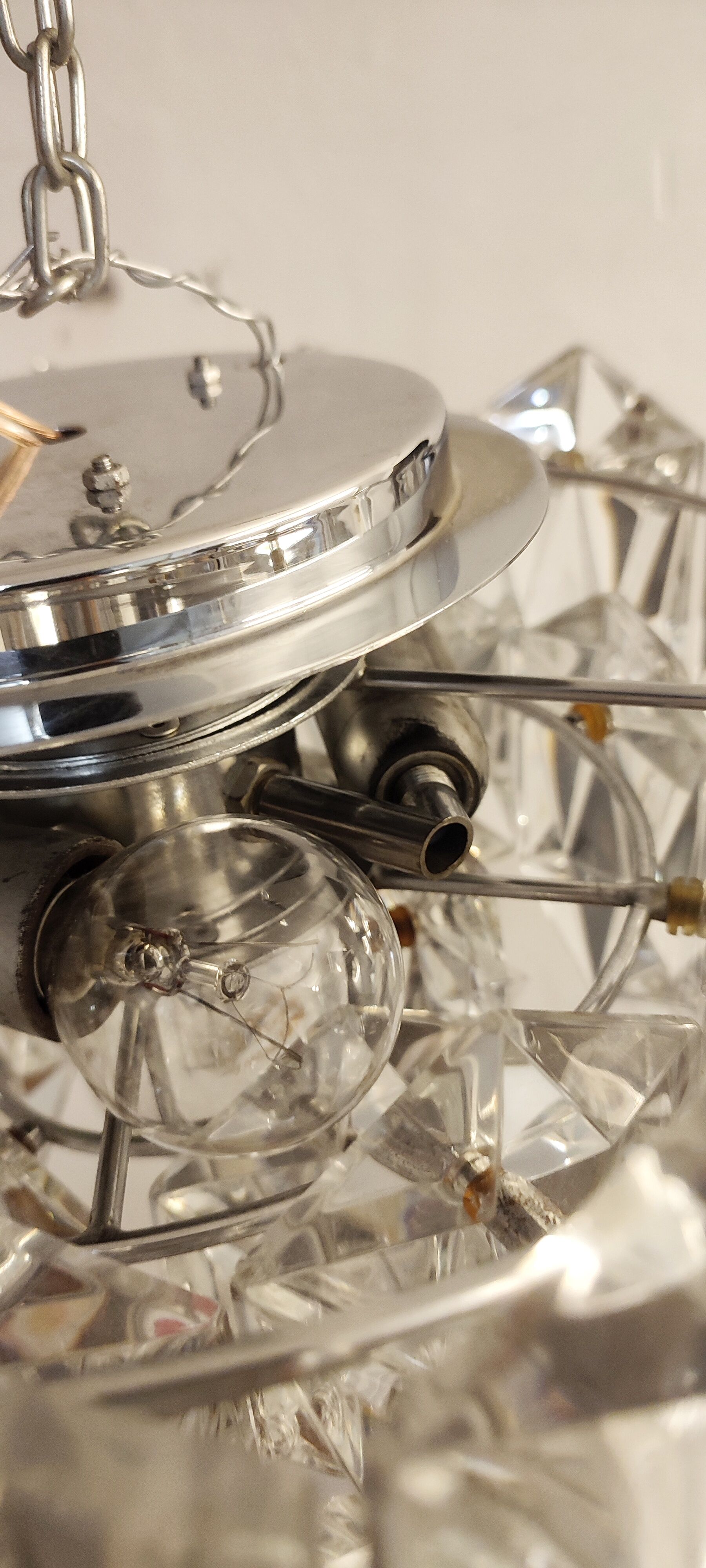 Ceiling lamp "Kinkeldey". Germany 1970s.