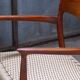 2x Niels Otto Møller Chair Model 56 in Teak, 1960s Denmark