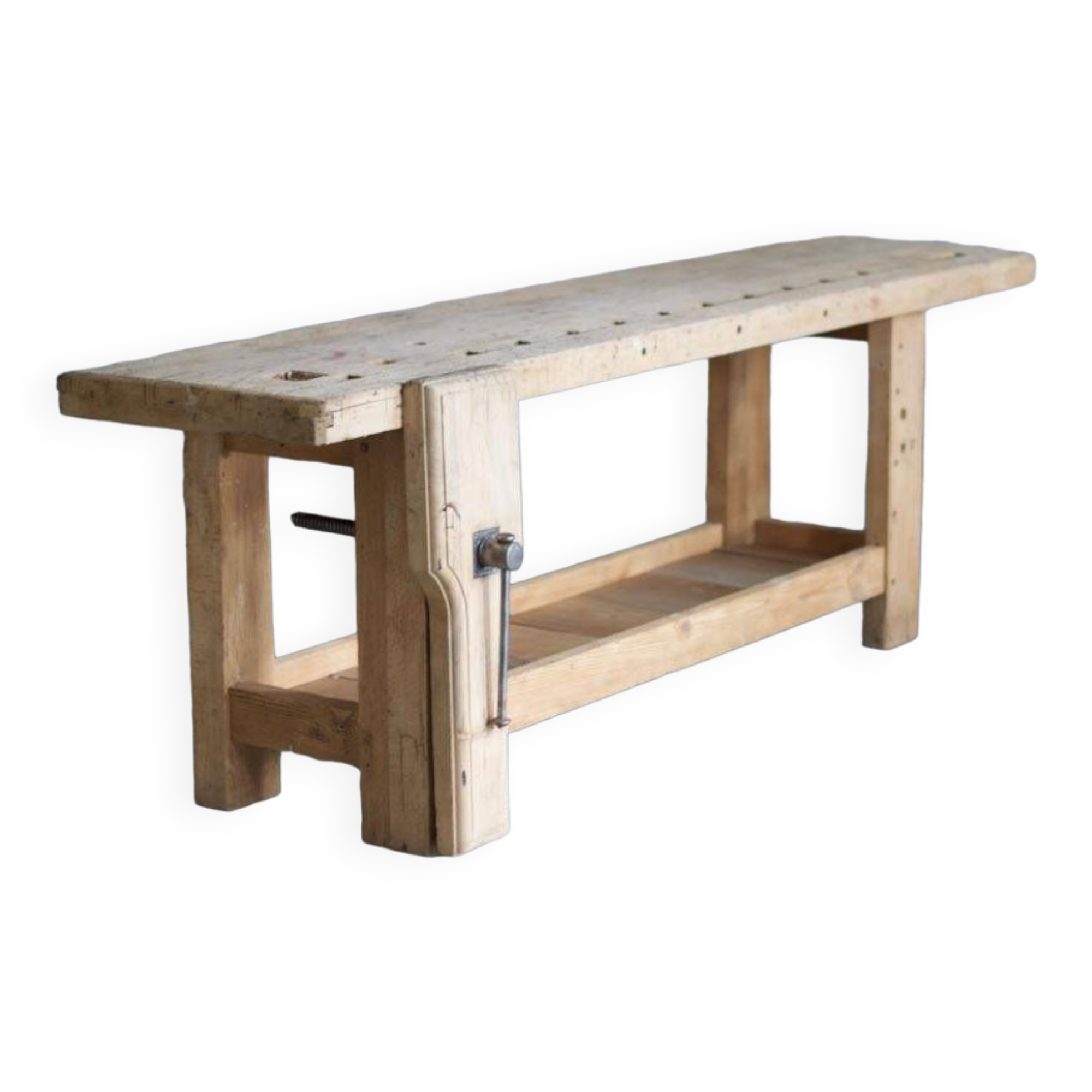Large XXL carpenter's workbench 1950