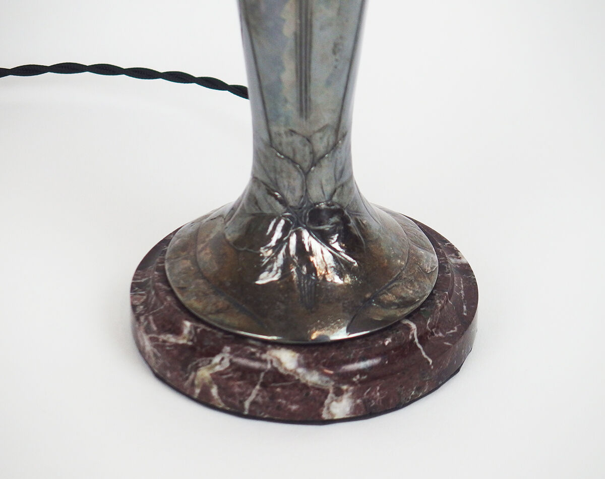 Art Nouveau lamp by Gallia Christofle