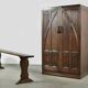 Vintage Mid-century hanging cabinet with sliding doors, 1960s