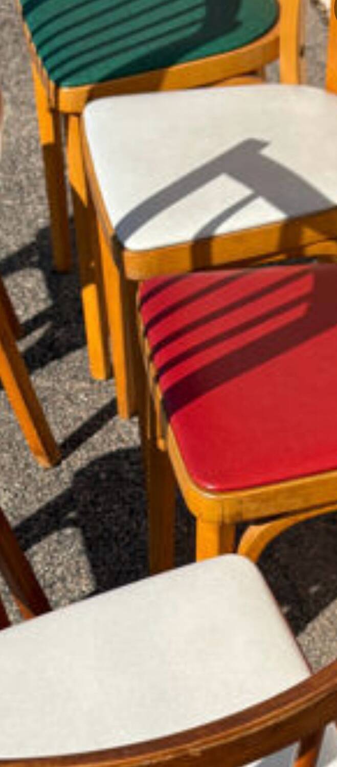 Méli mélo chaises bistrot baumann 153
