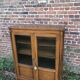 Louis XV style mahogany showcase