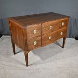 Walnut Jumping Commode, Louis XVI period – Late 18th century