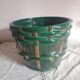 St Clément earthenware pot cover workshop B.letalle numbered