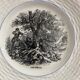 12 talking plates by Digoin