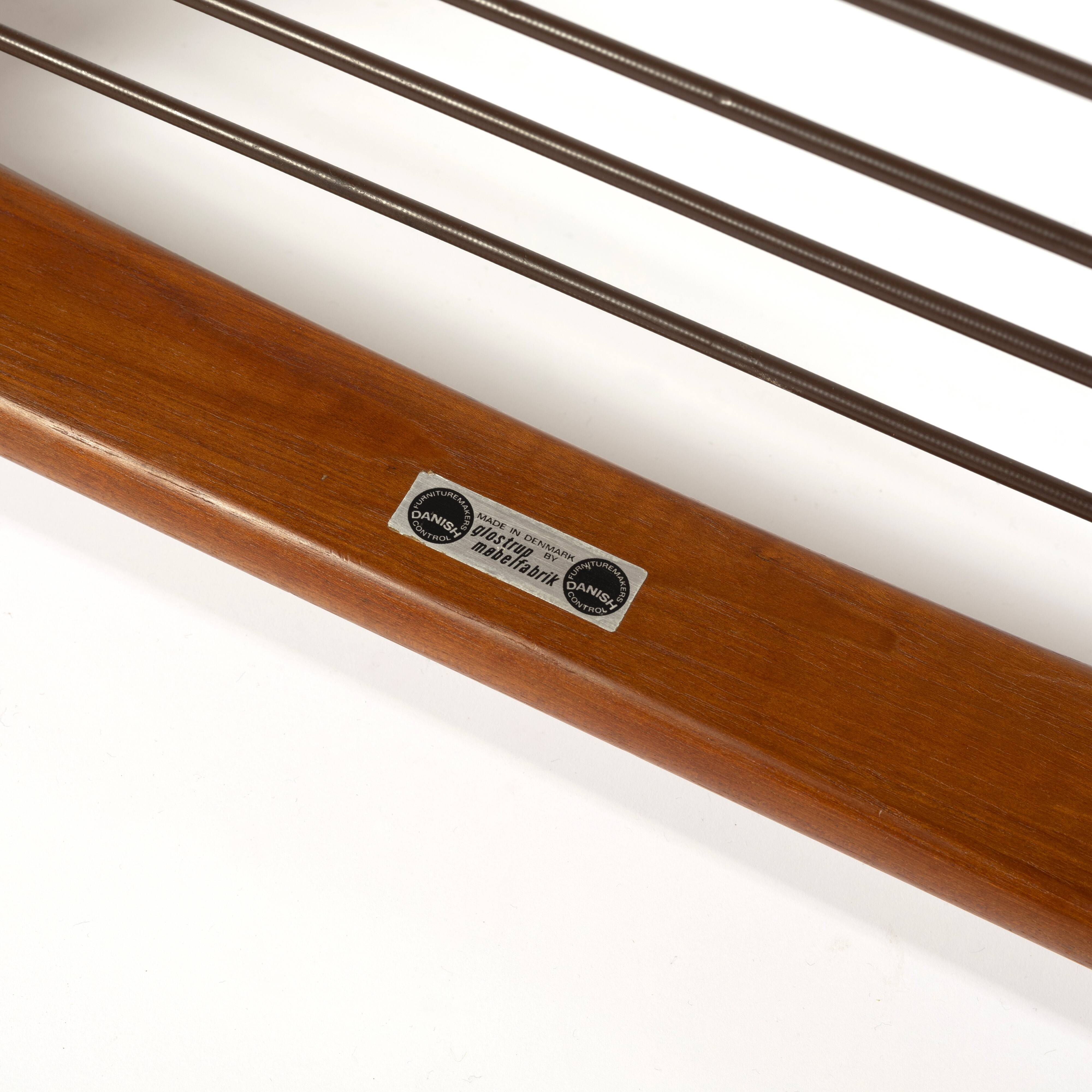 Lounge chair by Arne Vodder for Glostrup, Denmark, 1960s