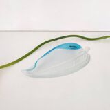 Postmodern Murano Glass Leaf Trinket Bowl / Vide-Poche by Alfredo Barbini, Italy