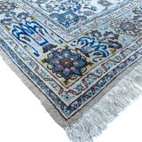 Handmade Persian Naïn carpet 210cm x 140cm