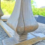 Dining table style solid oak monastery