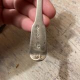 Set of 6 condiment spoons early XXth