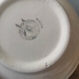 Vintage hollow plate Moulin des Loups Orchies France